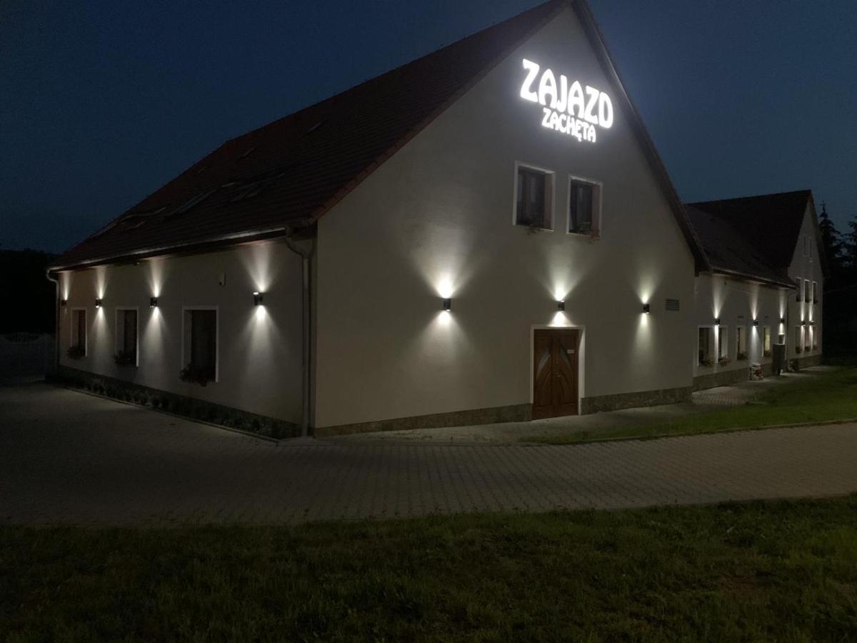 Zajazd Zacheta Kamienna Gora Buitenkant foto